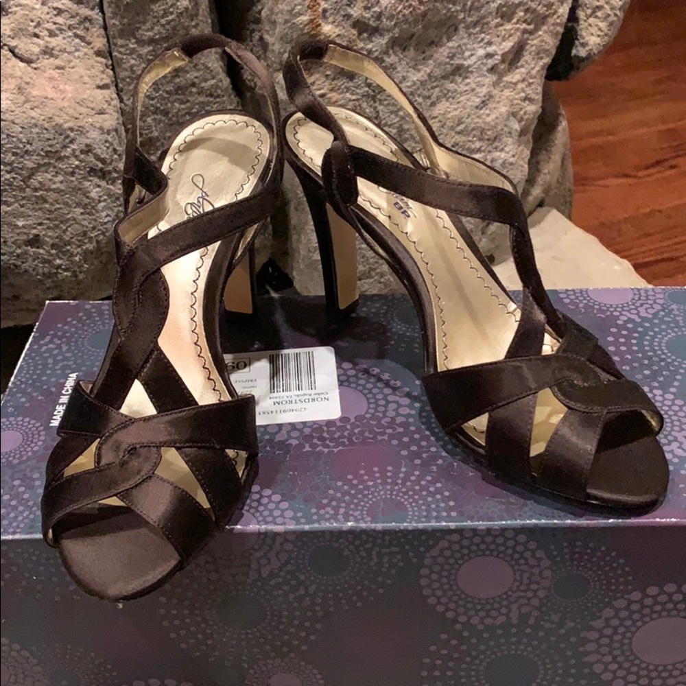 BP satin heels